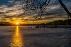 Kirchsee Sunset im Winter - Andy Ilmberger