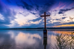 Gedenkkreuz König Ludwig II. Märchenkönig Starnberger See - Andy Ilmberger