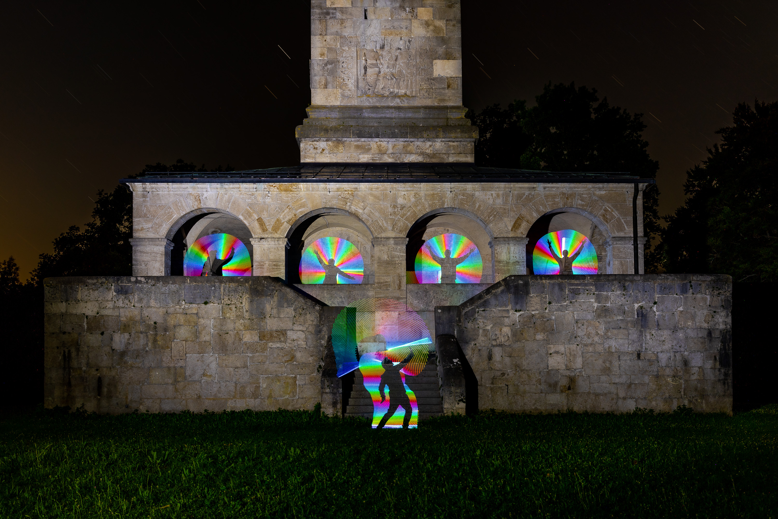 Lightpainting_Bismarckturm - Andy Ilmberger