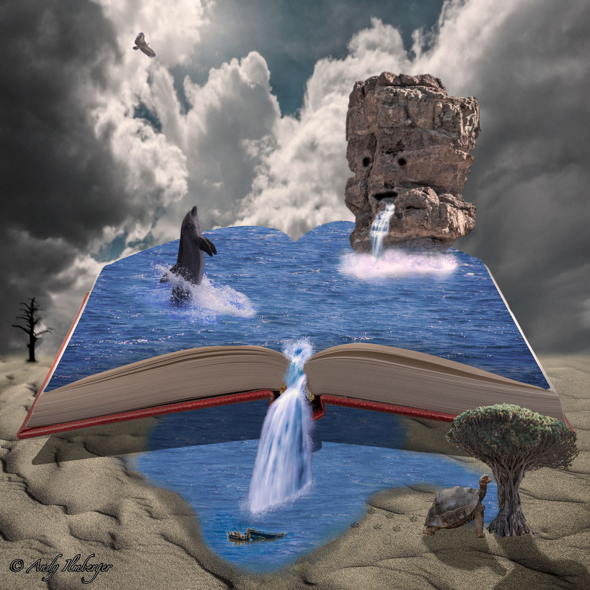 Book of Sea in the Desert - Andy Ilmberger