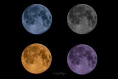 Bunte Mond Collage - Andy Ilmberger
