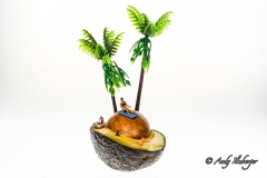 H0 Kleine Helden Advocado Trauminsel mit Hai - Andy Ilmberger