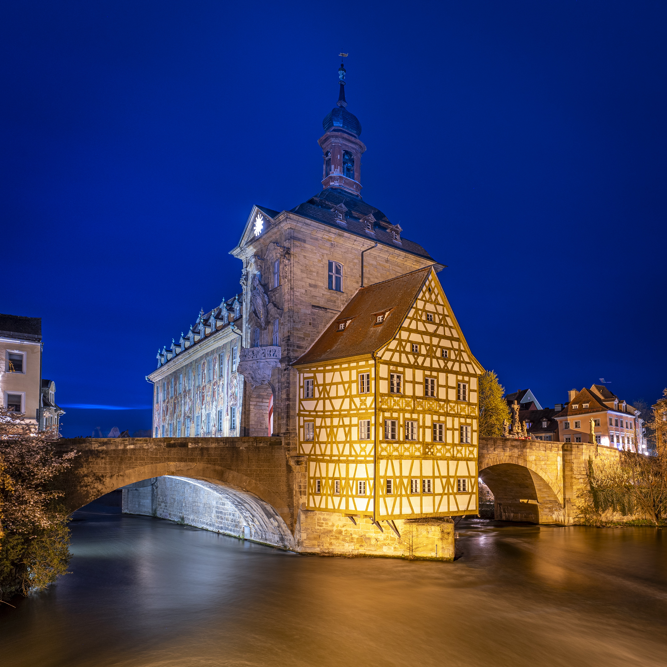 Bamberger Rathaus bei Nacht - Andy Ilmberger