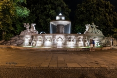 München Lenbachbrunnen bei Nacht - Andy Ilmberger