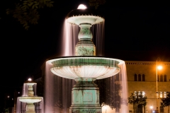München Uni-Brunnen bei Nacht - Andy Ilmberger