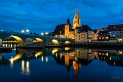 Regensburg City bei Nacht - Andy Ilmberger