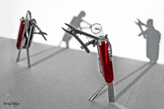 Duell der Schweizer-Taschenmesser - Andy Ilmberger