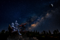 Stormtroopers beobachten die Milchstrasse auf La Palma - Andy Ilmberger