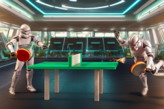 Stormtroopers spielen Tischtennis auf dem Todesstern - Andy Ilmberger