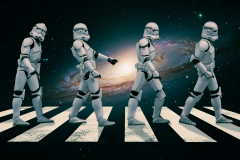 Stormtroopers go Abbey Road von Andy Ilmberger